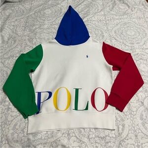 Polo Ralph Lauren Boys Multi Color Pullover Hoodie Large
14-16